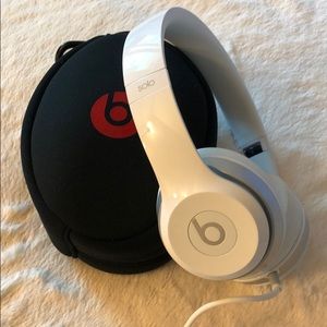 Beats by Dr Dre Solo Headphones Gloss White